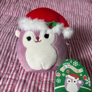 RARE squishmallow Christmas squirrel brand new with tags